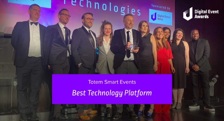 Totem Wins ‘Best Technology Platform’ Award at the Digital Event Awards 2022