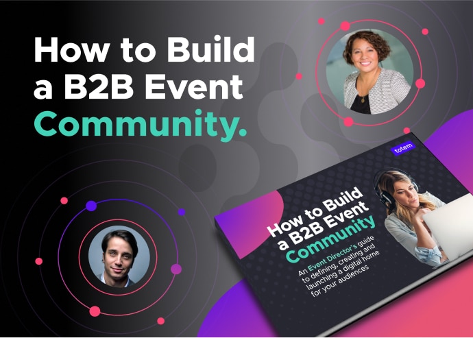 How to build a B2B event community - image of guide